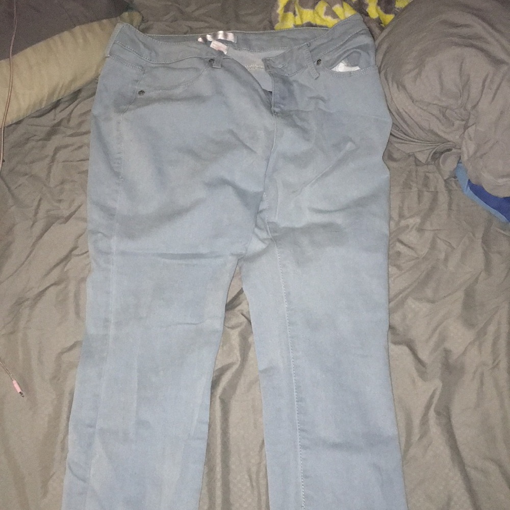 Long skinny jeans